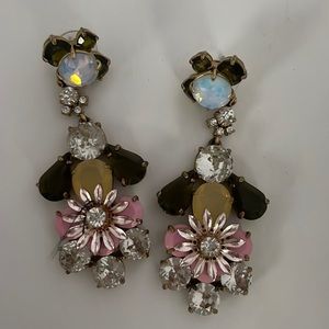 J. Crew statement earrings